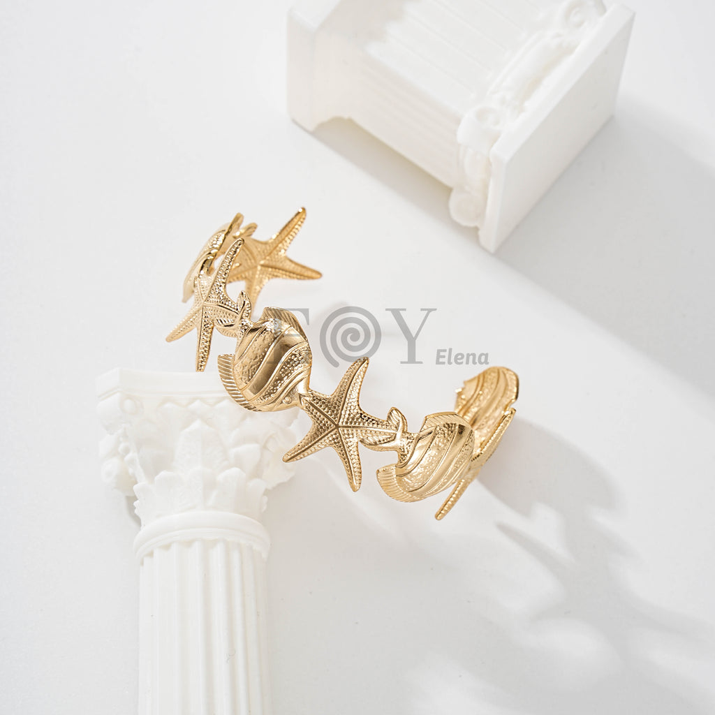 Brazalete de estrellas y peces