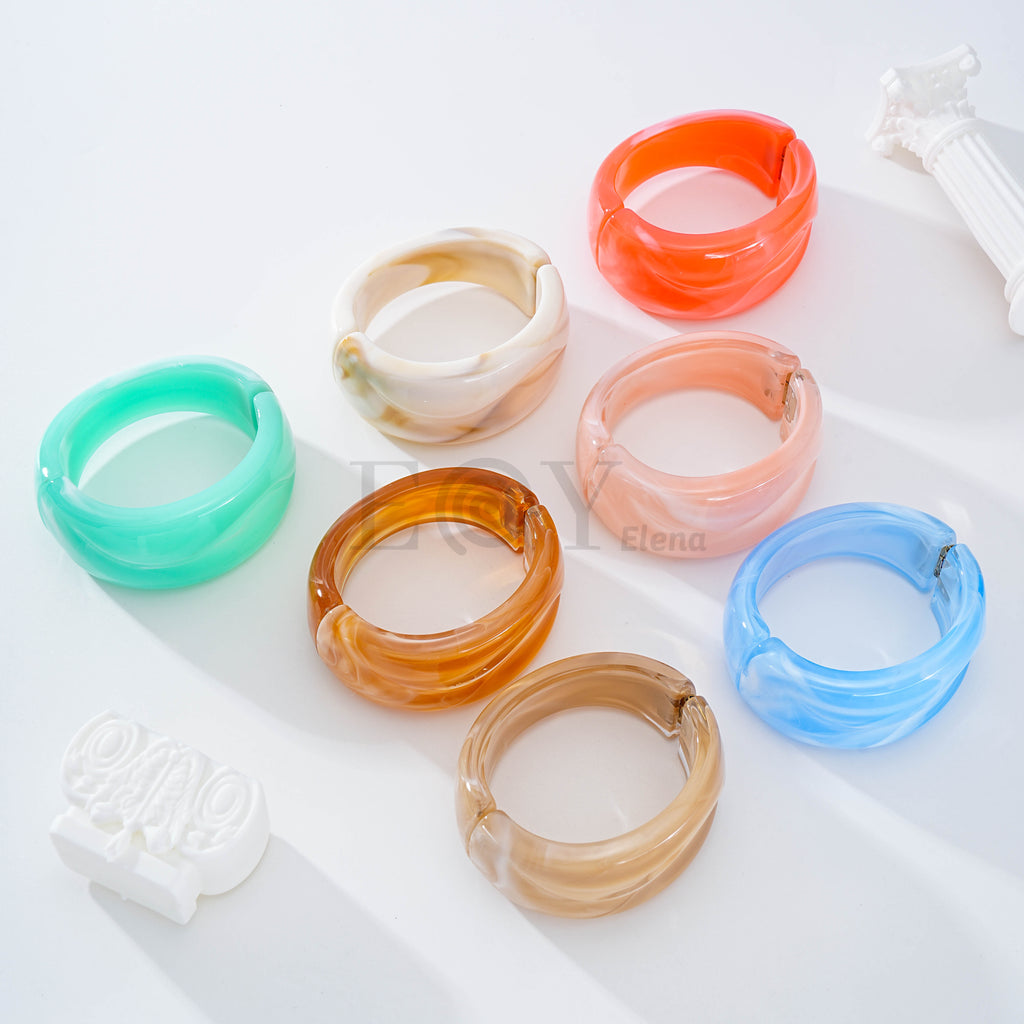 Brazalete resina color