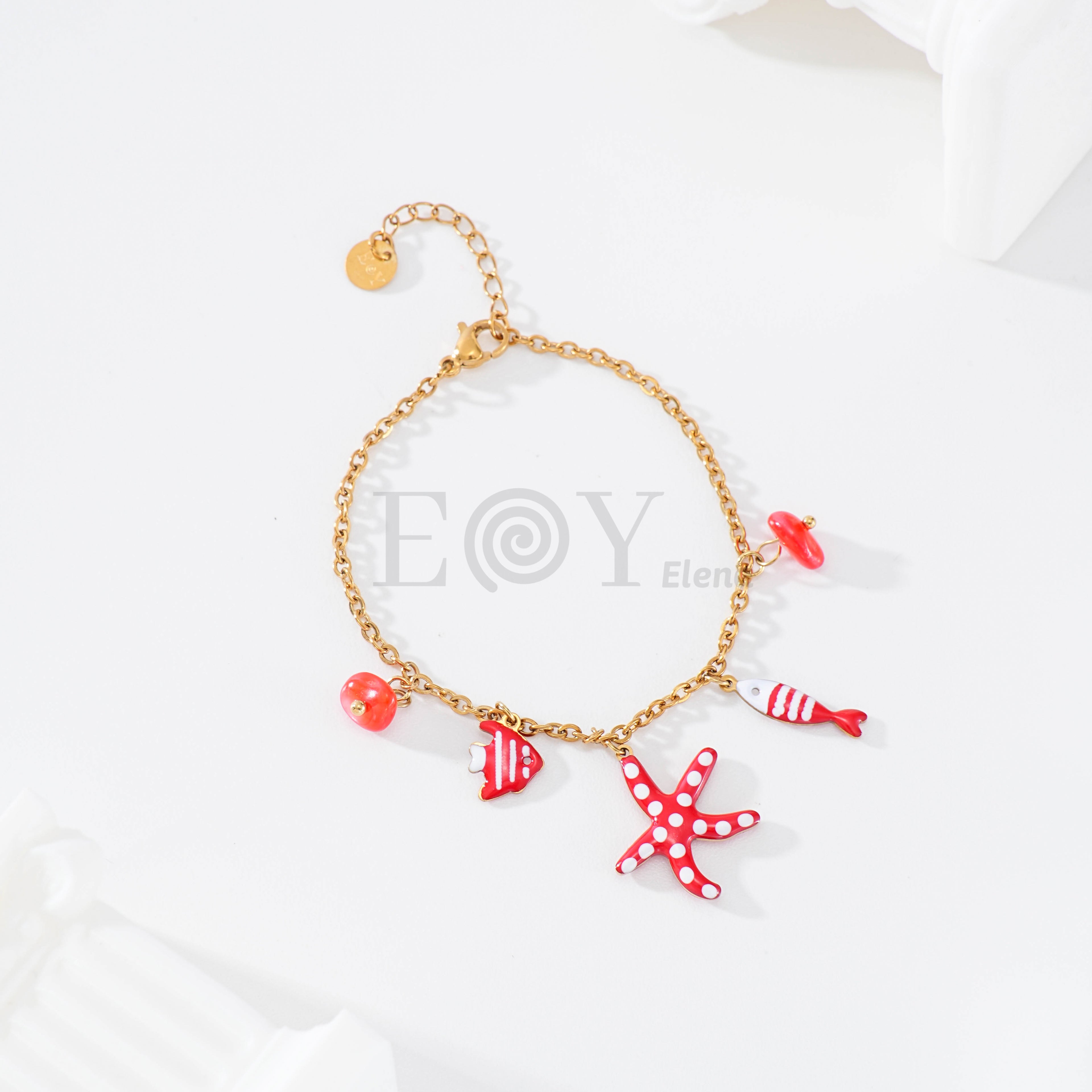 Pack pulseras marinas color