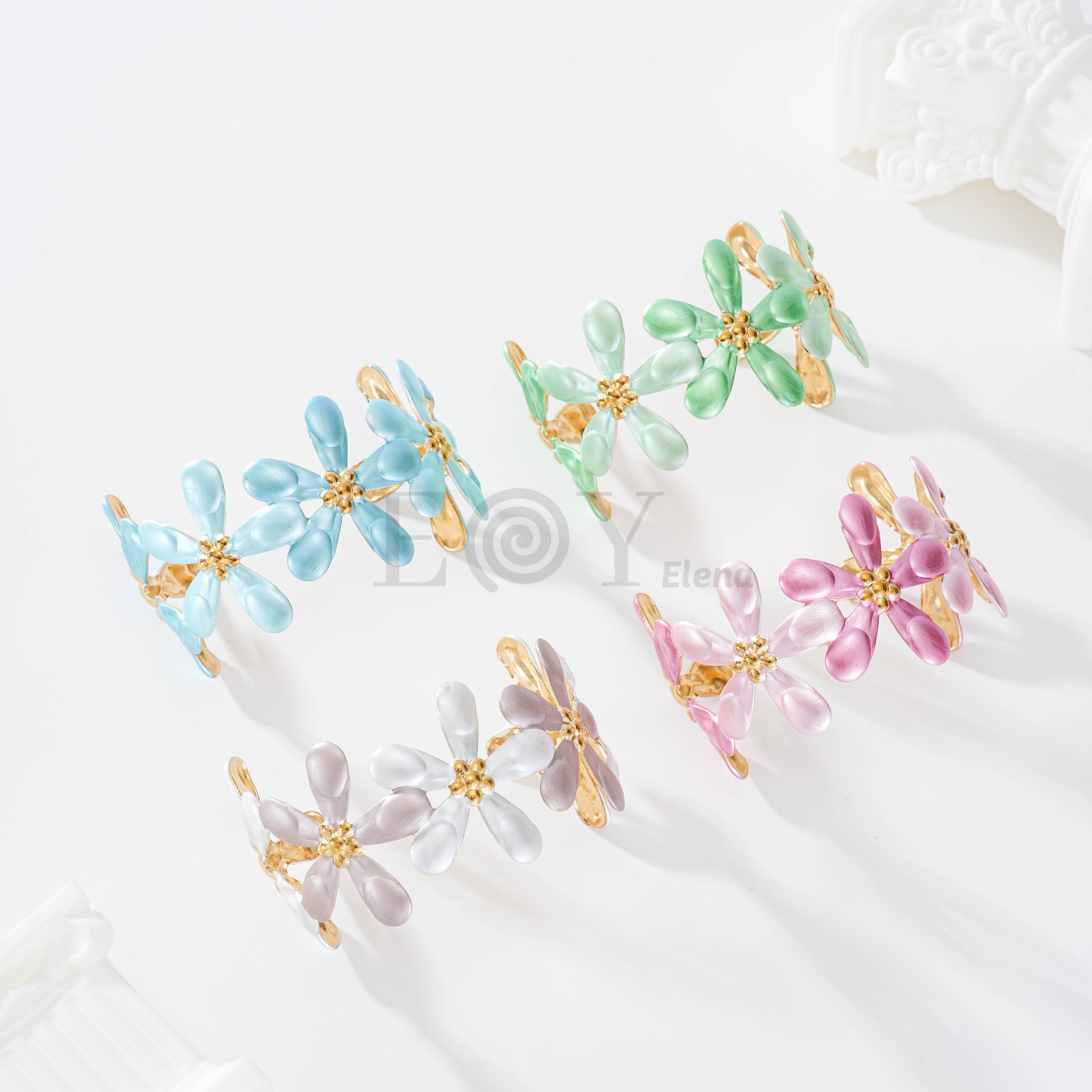 Brazalete flores color