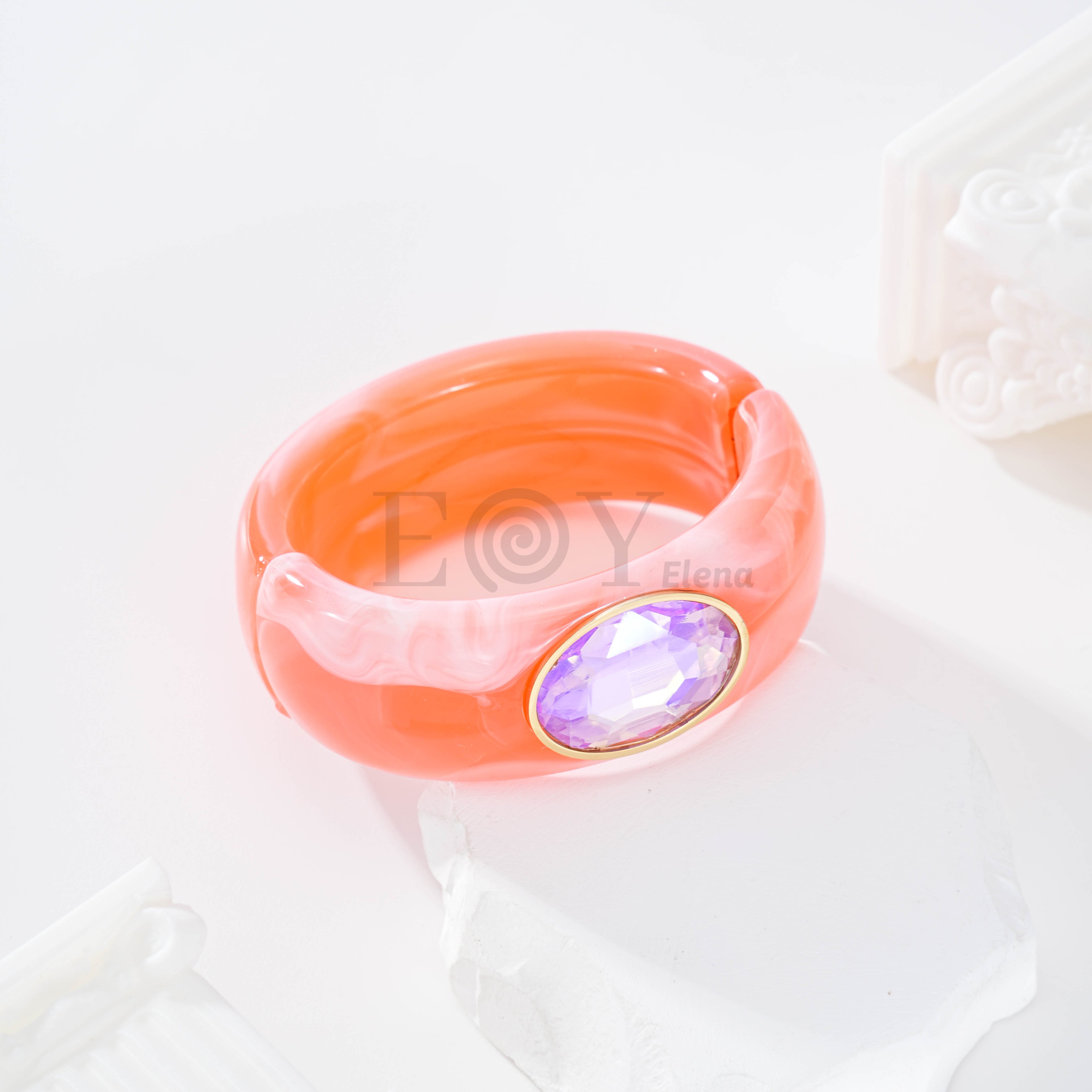Brazalete con piedra