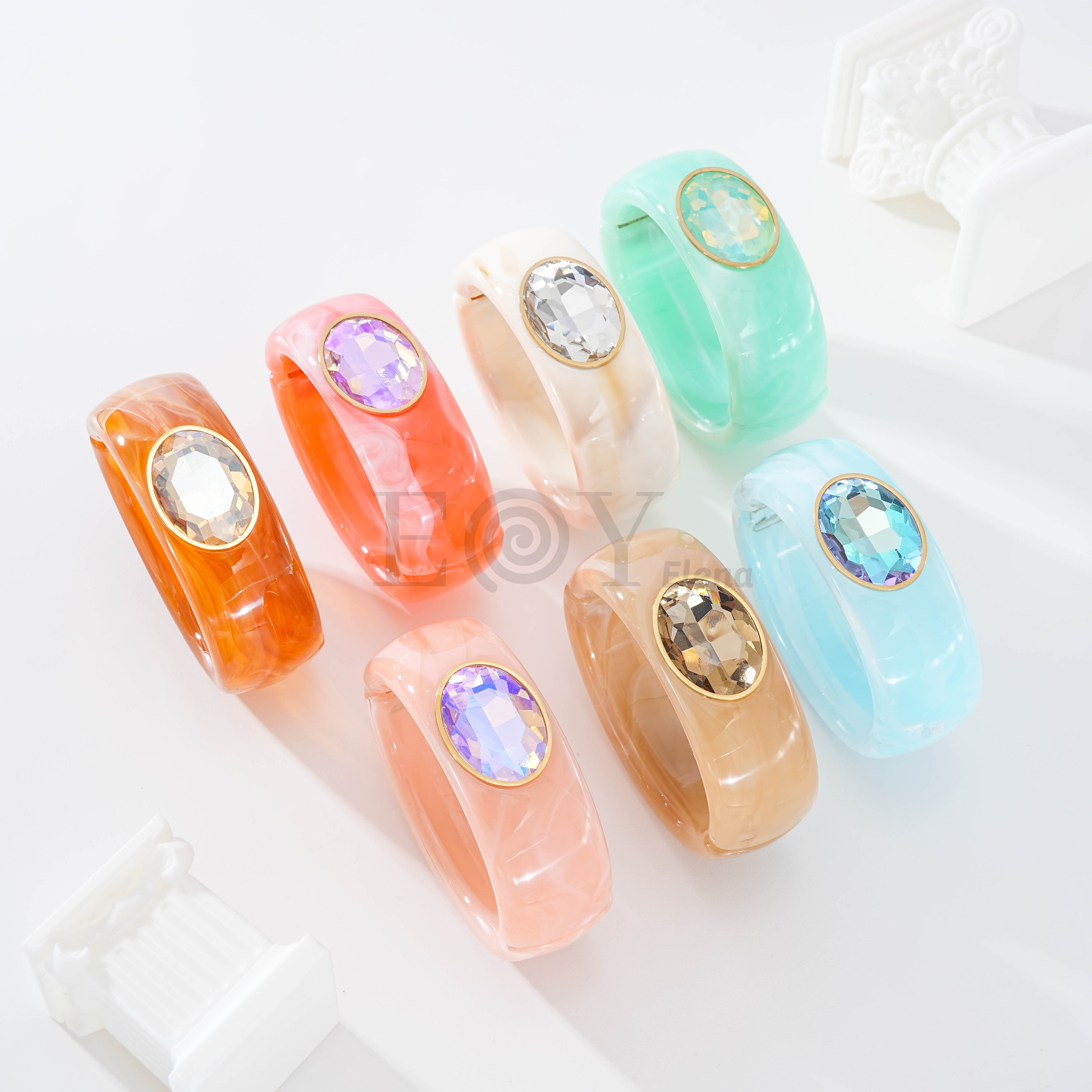 Brazalete con piedra