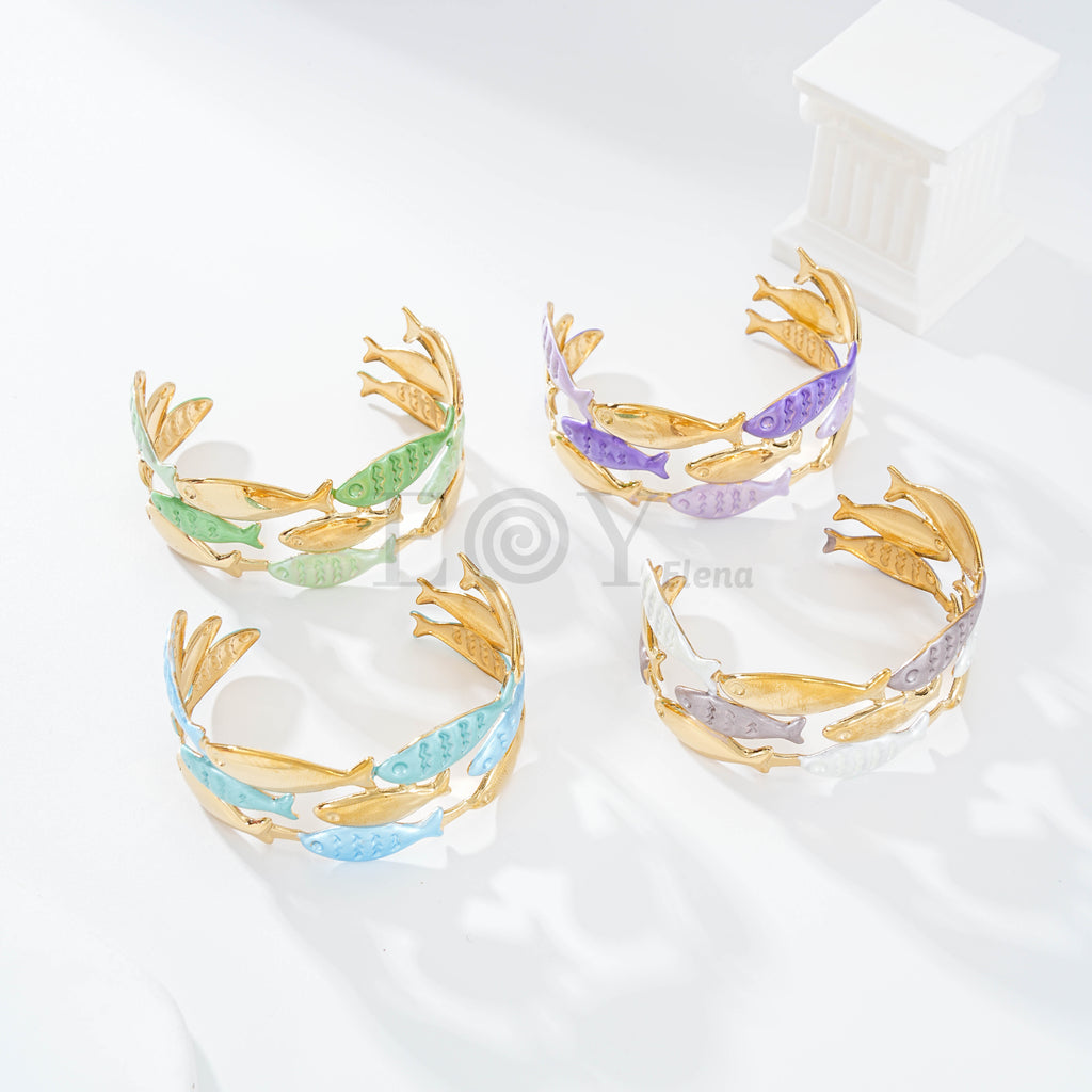 Pulsera peces colores