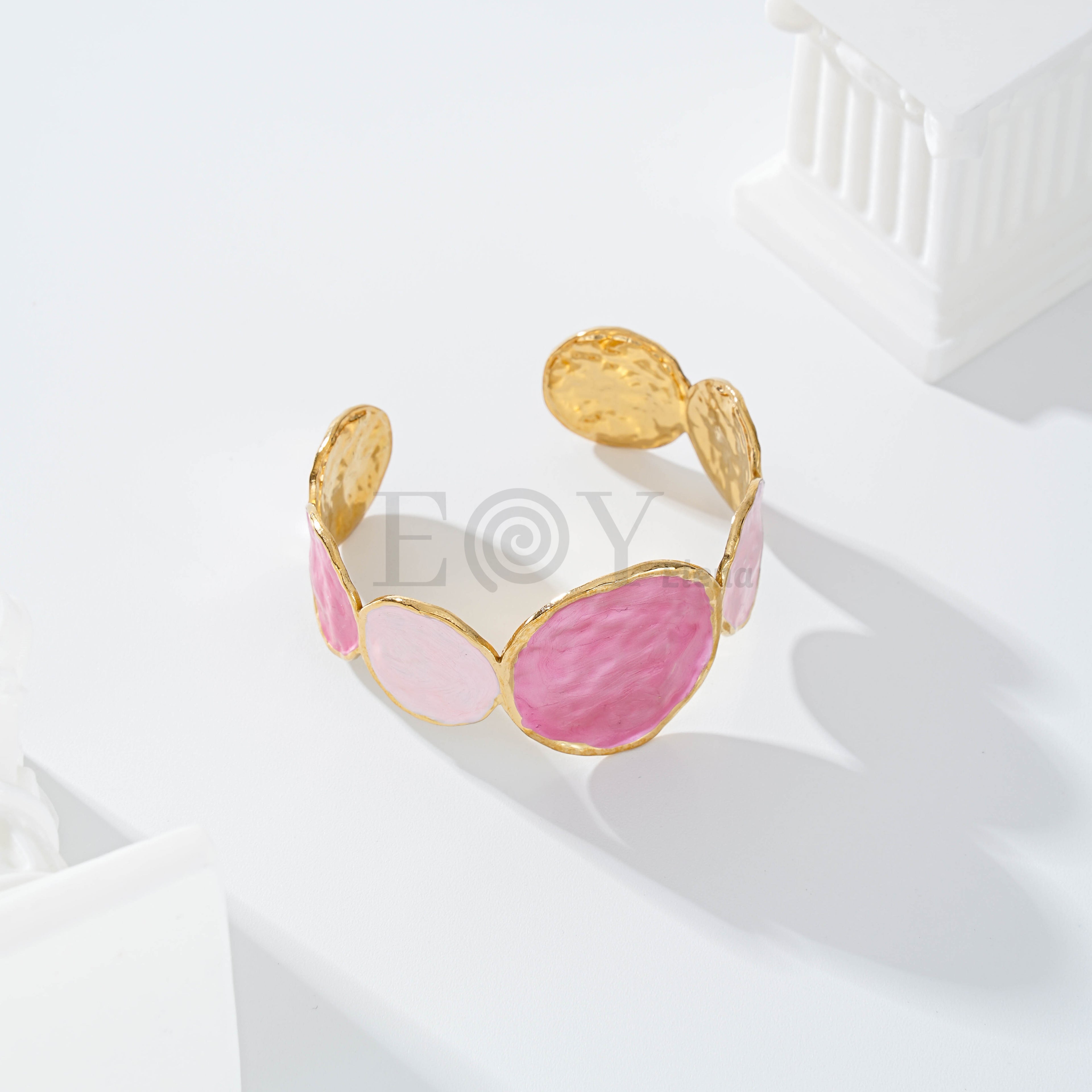 Pulseras con aros colores