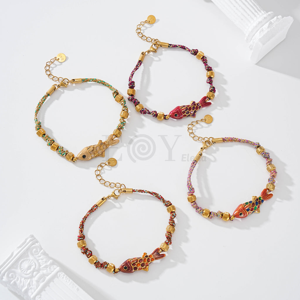 Pulsera pez colores