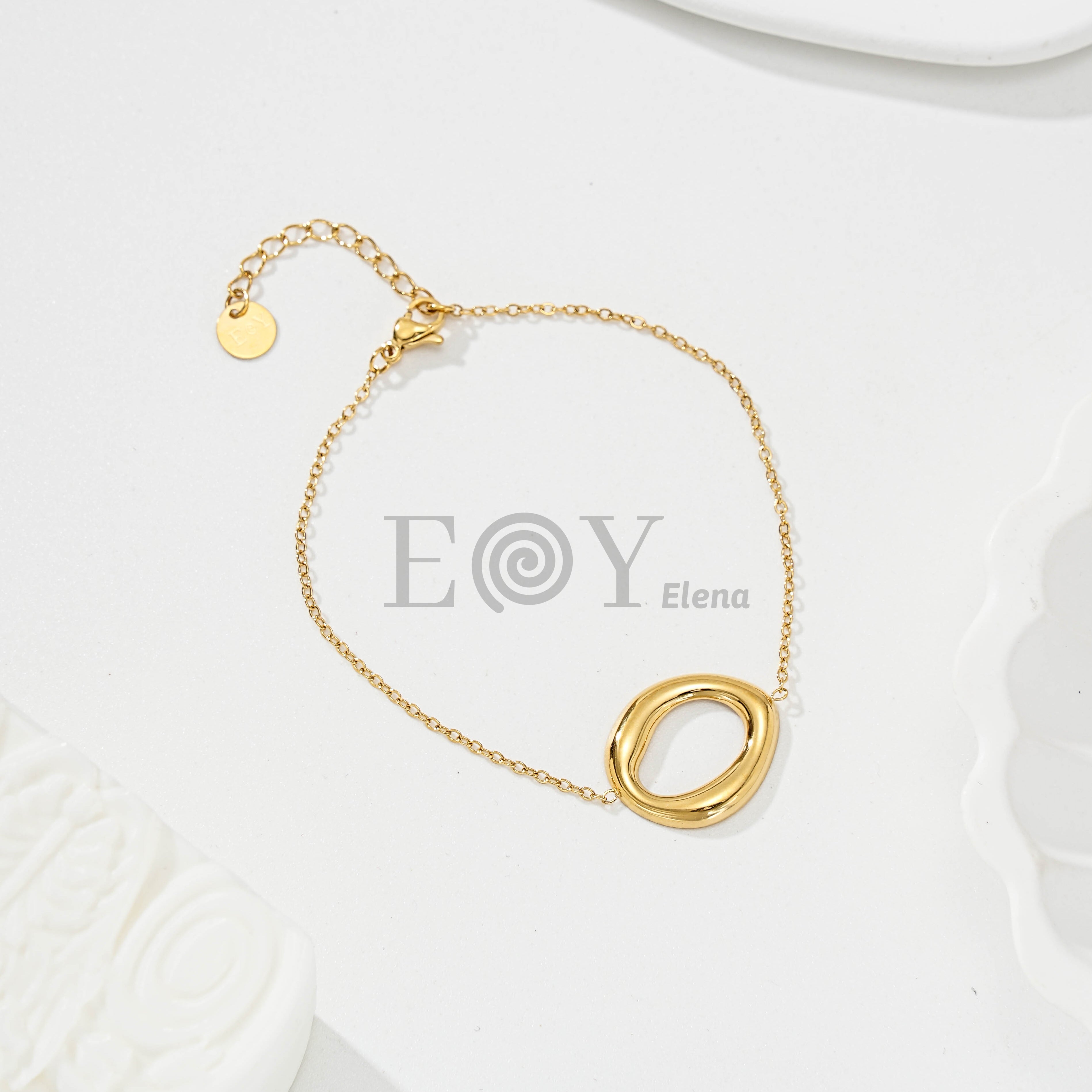 Pulsera con aro central