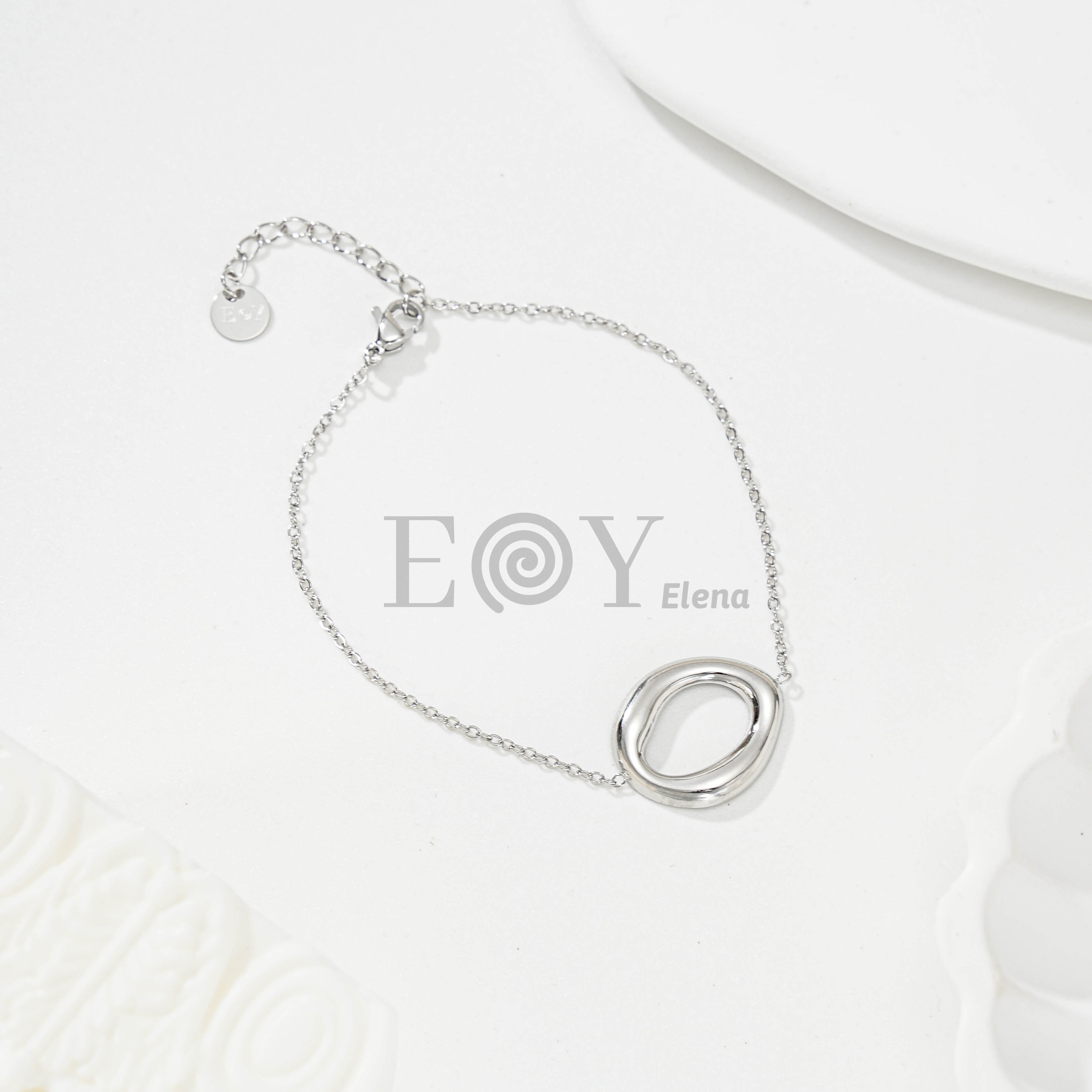 Pulsera con aro central