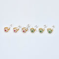 Anillo de Piedra con Cristal Cuadrado Central