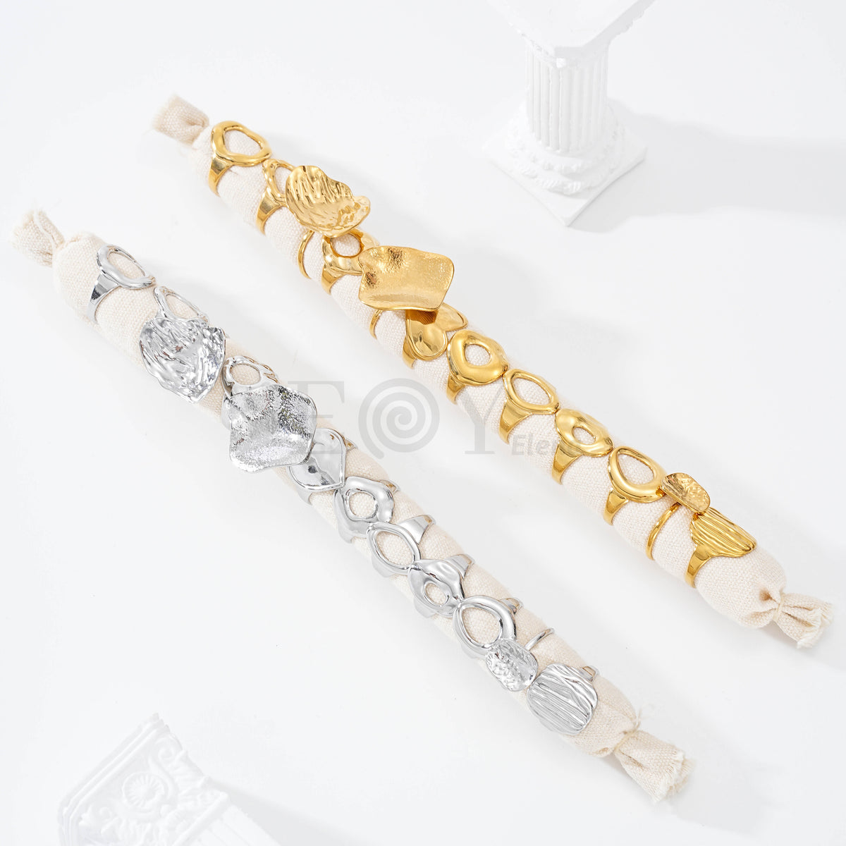 Pack anillos aros acero