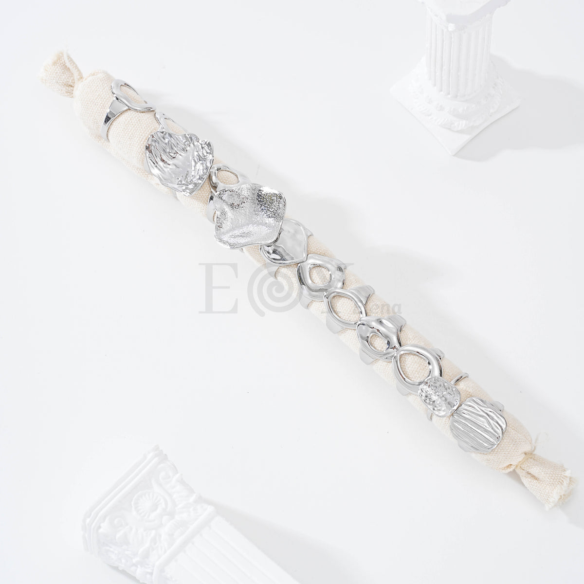 Pack anillos aros acero