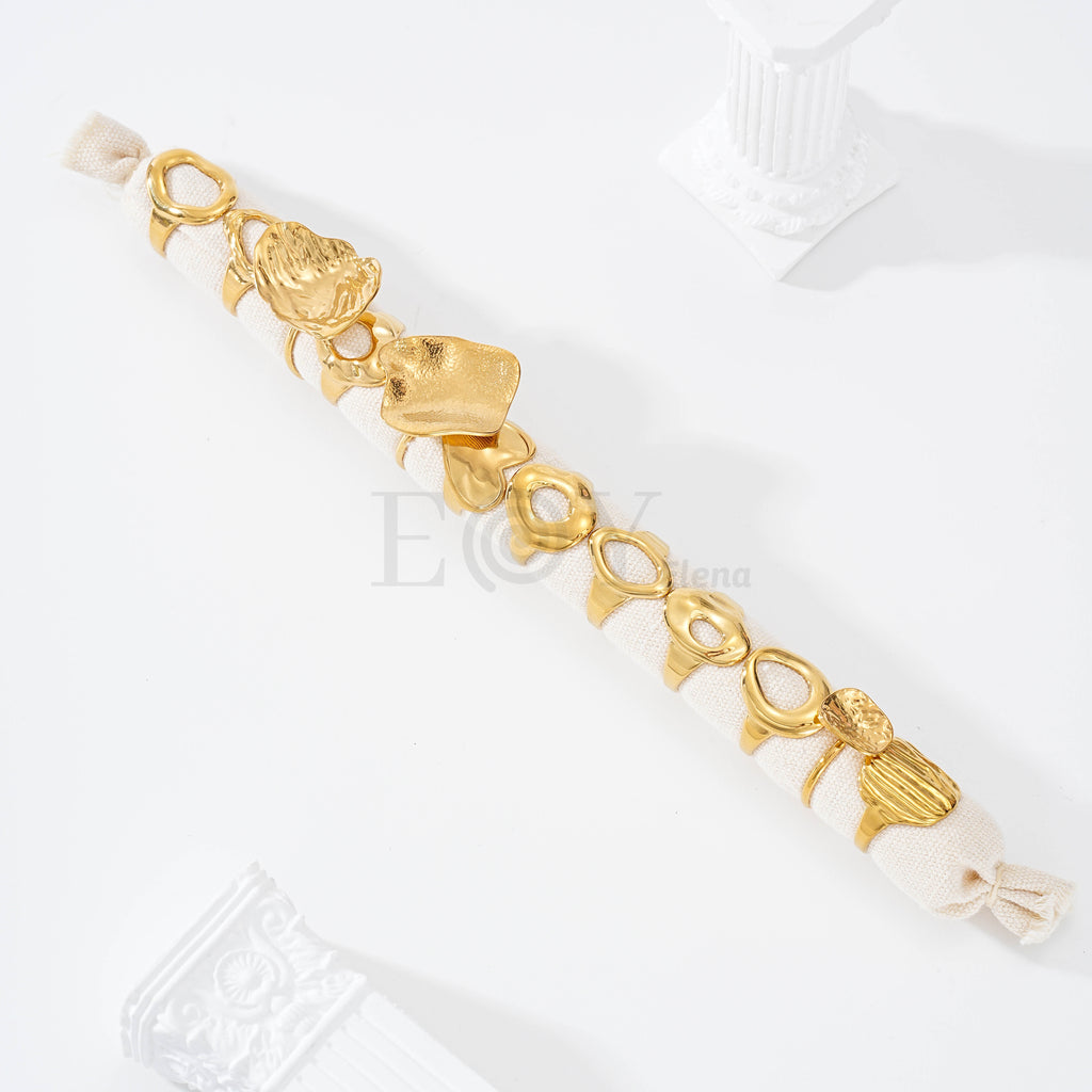 Pack anillos aros acero