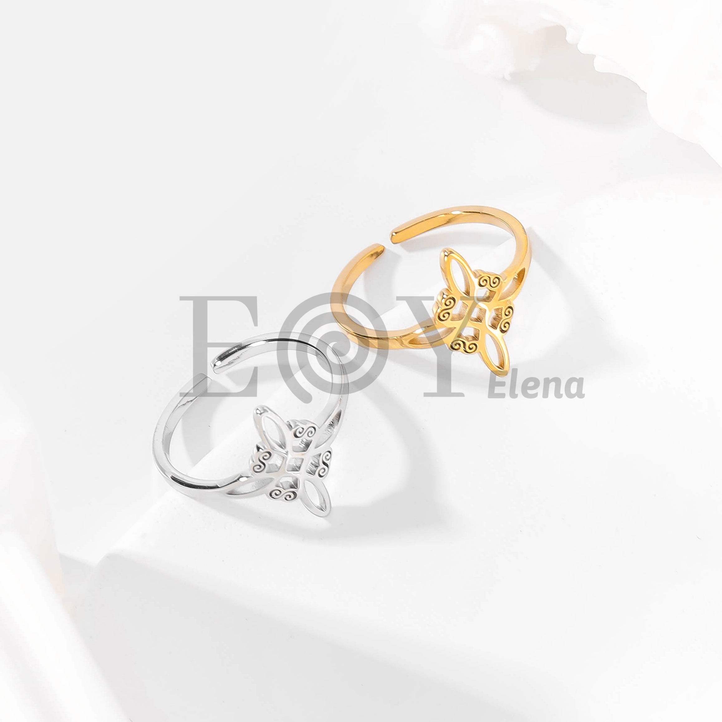 Anillo nudo de bruja