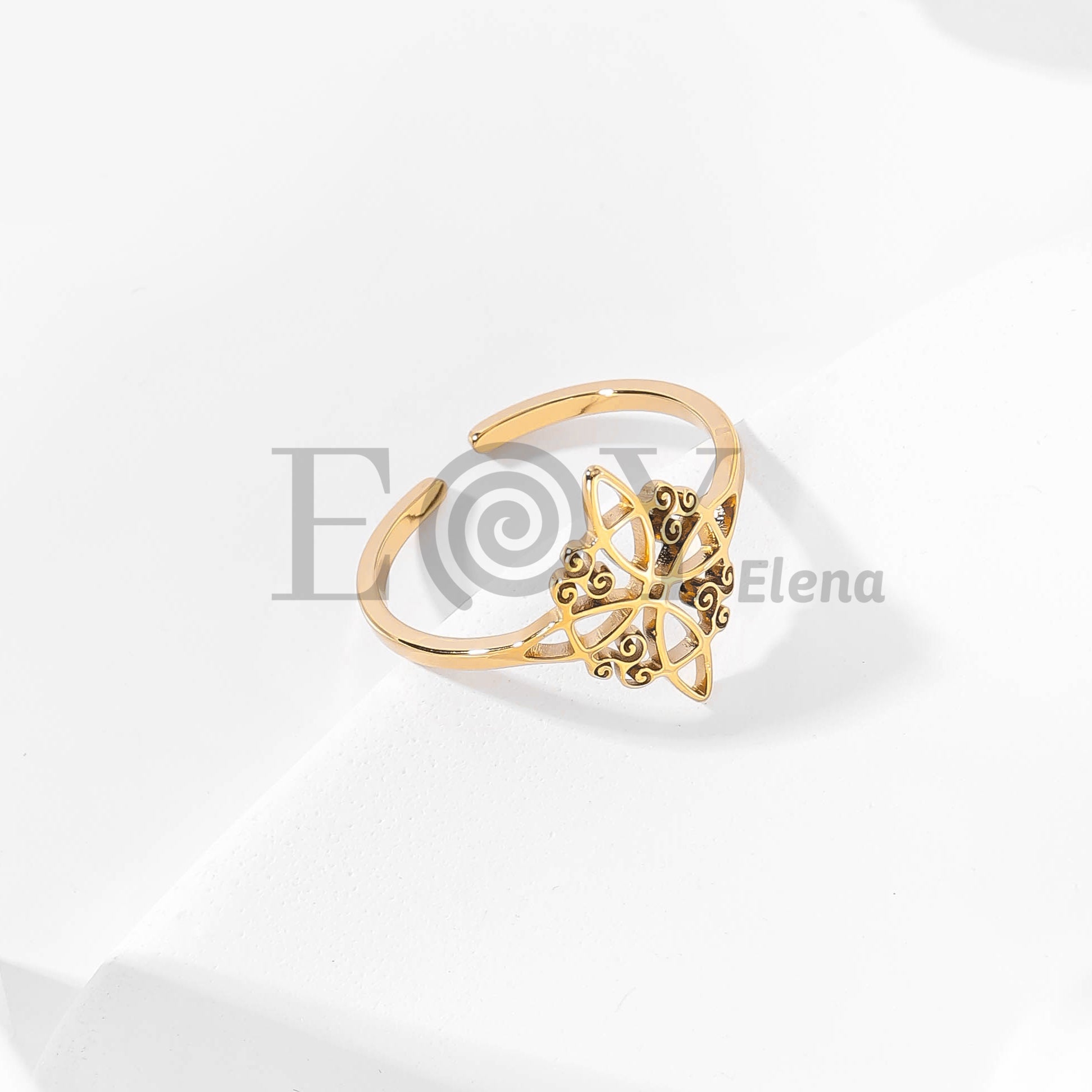 Anillo nudo de bruja
