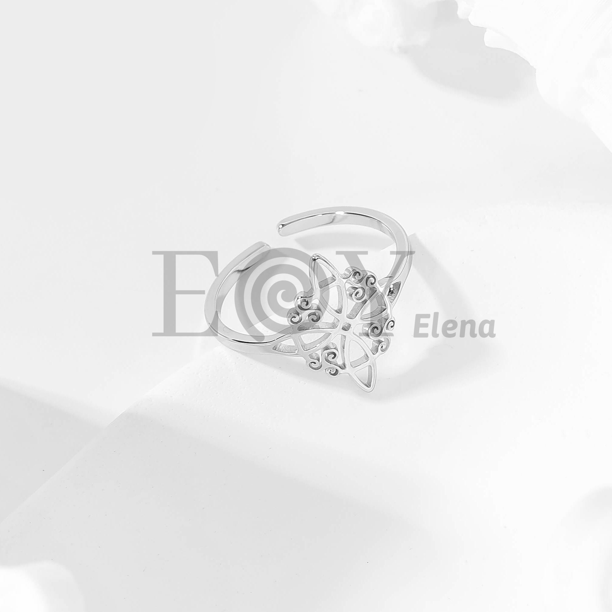 Anillo nudo de bruja