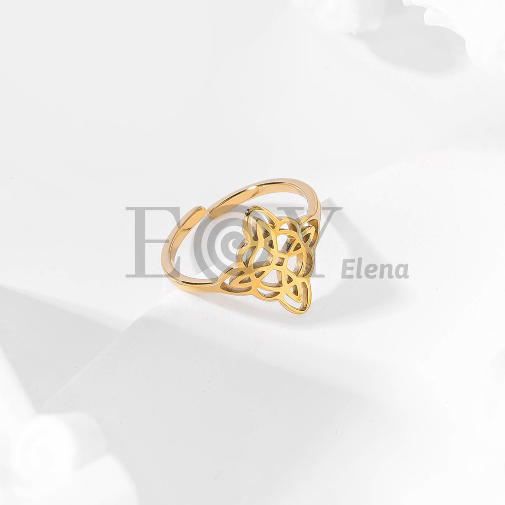 Anillo nudo de bruja