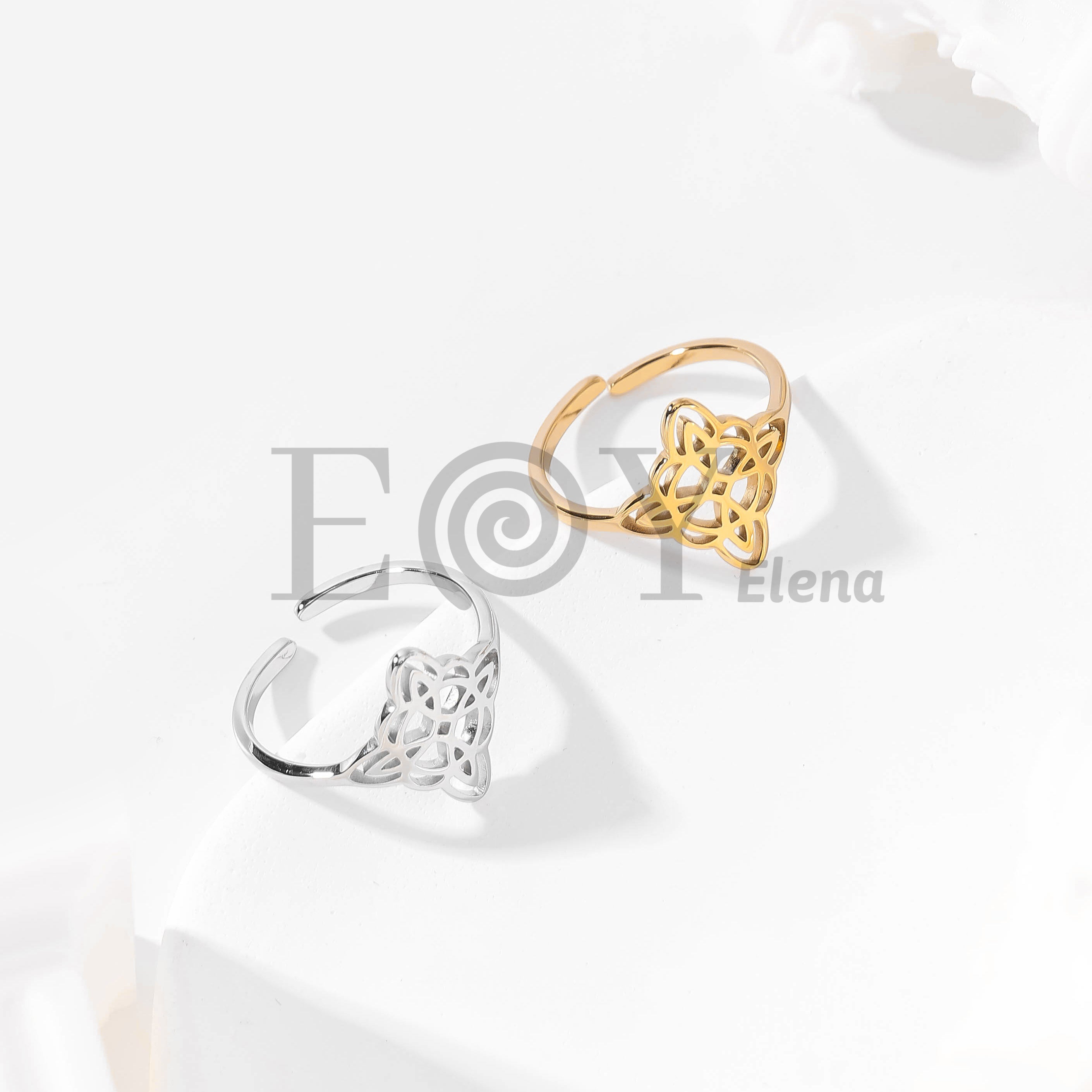 Anillo nudo de bruja