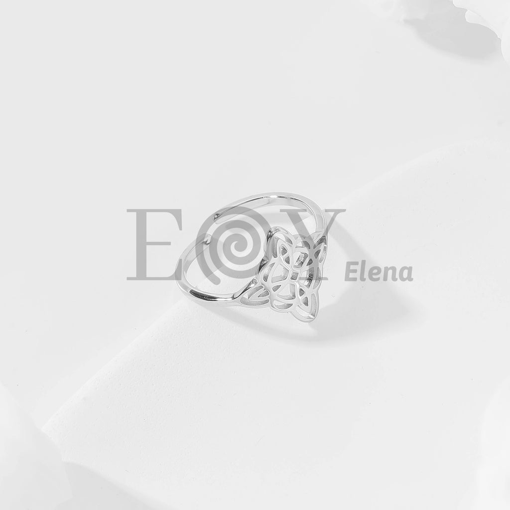 Anillo nudo de bruja
