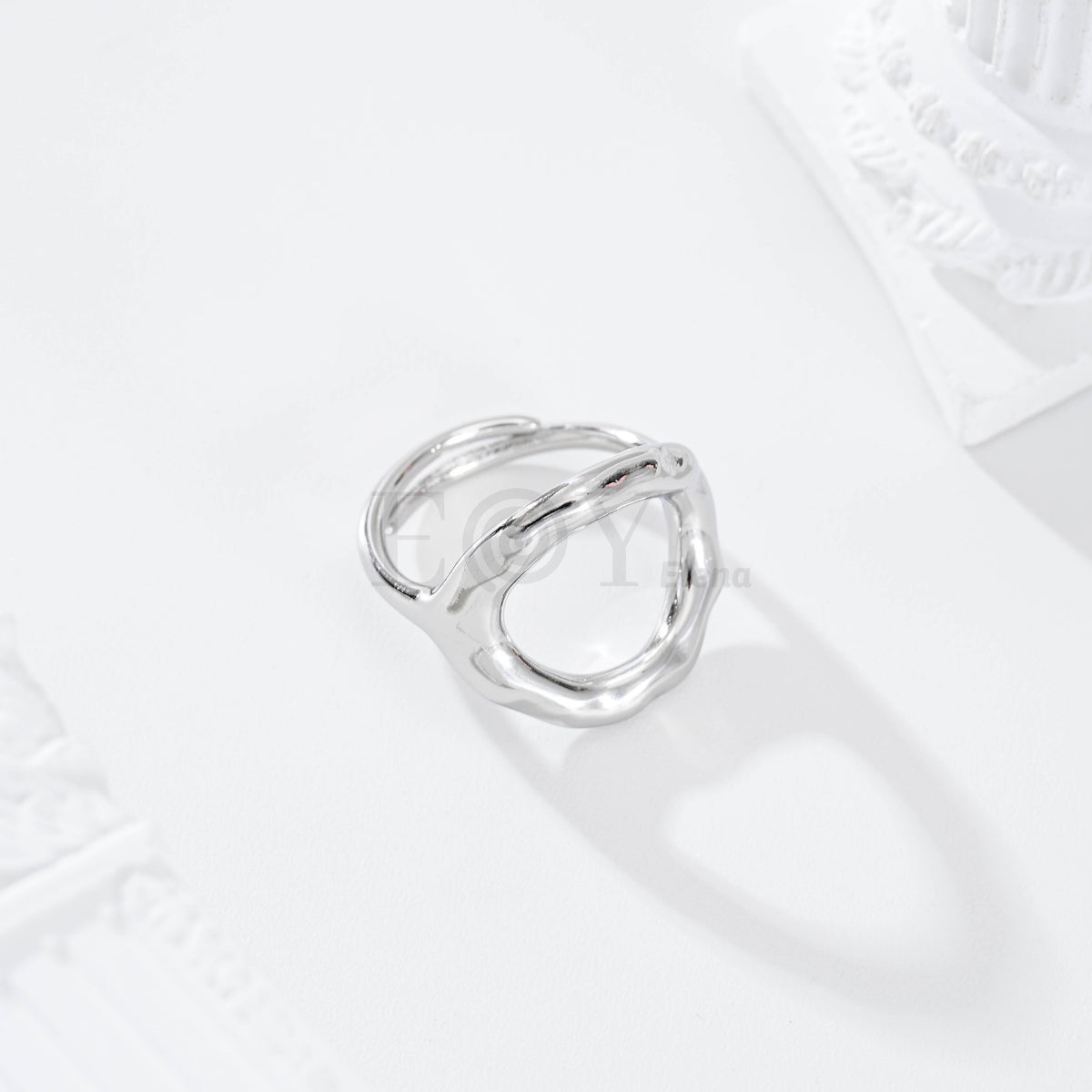Anillo círculo acero
