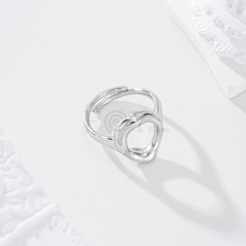 Anillo forma irregular acero