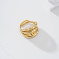 Anillo triple acero