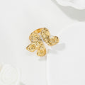Anillo ajustable mariposa