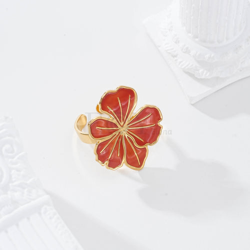 Anillo flor color