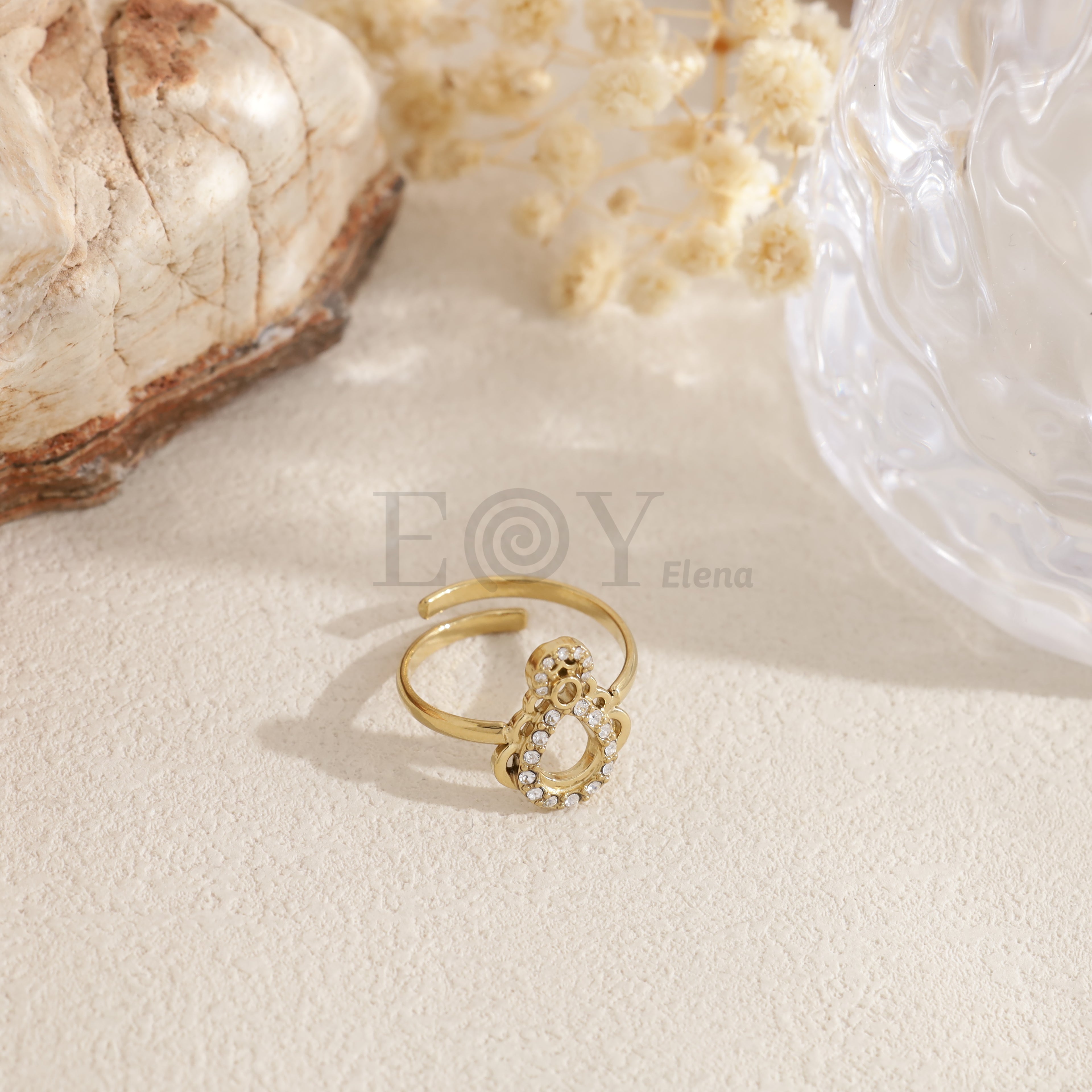 Anillo Virgen del Pilar ajustable
