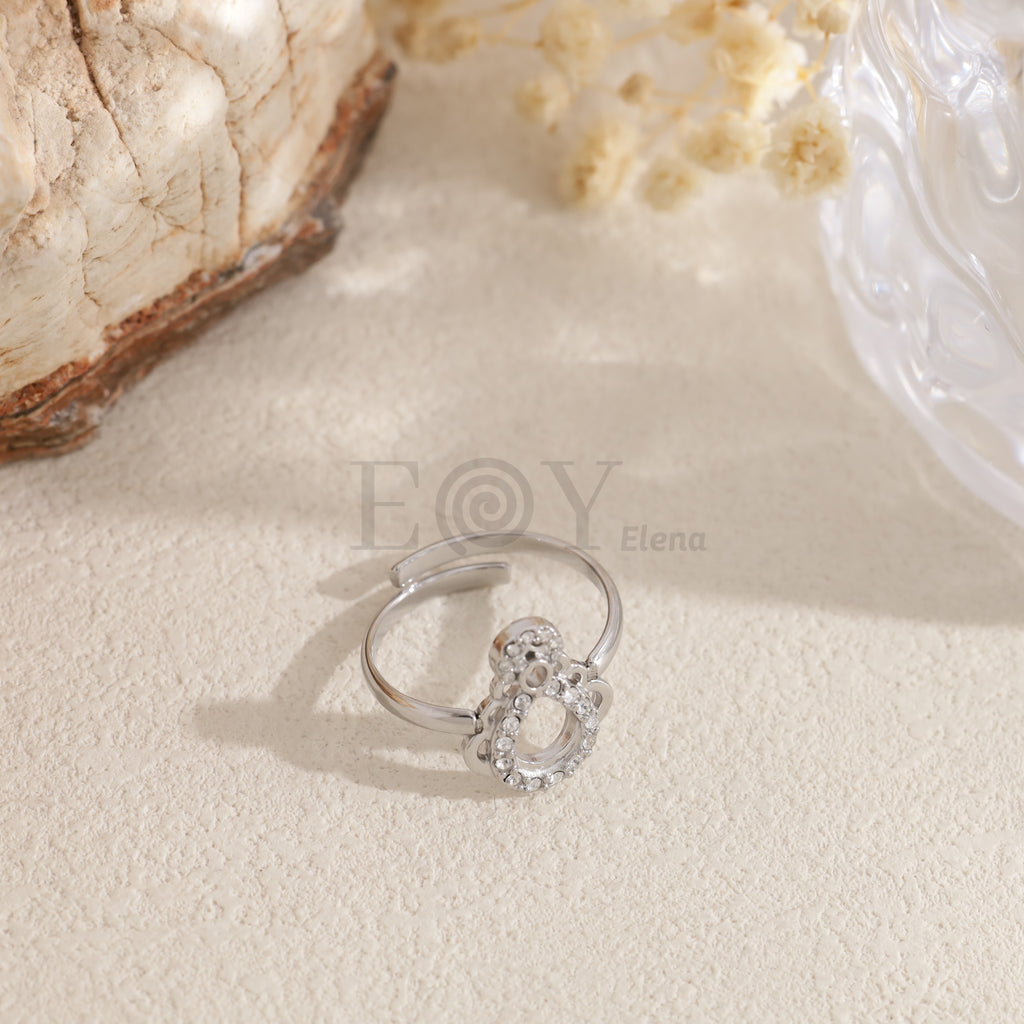 Anillo Virgen del Pilar ajustable