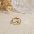 Anillo ola acero