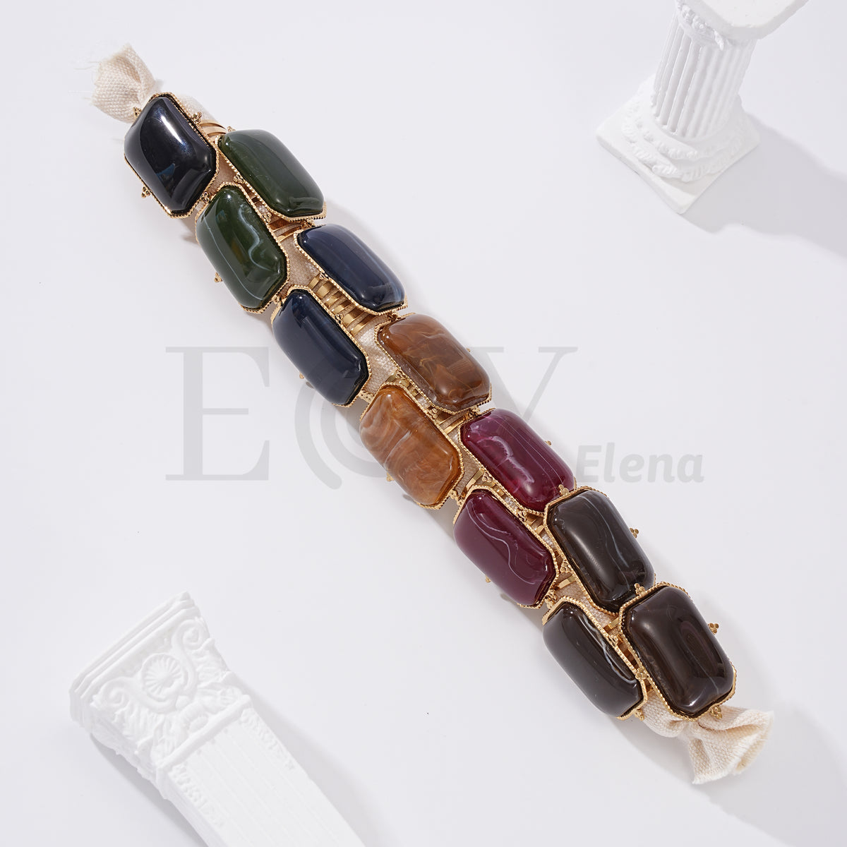 Pack anillos piedras de acero