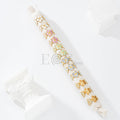 Pack 12 anillos flor color