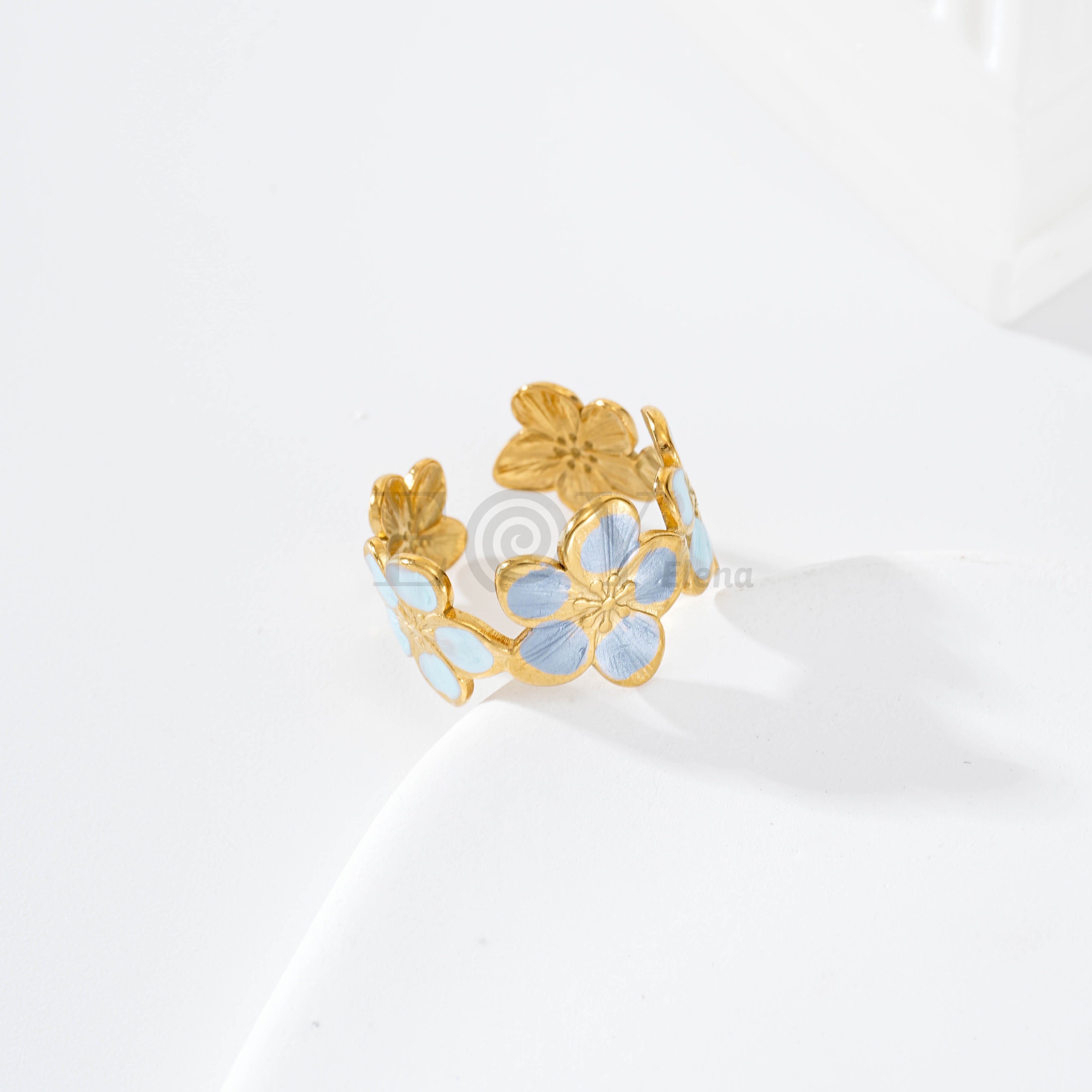 Pack anillos floral