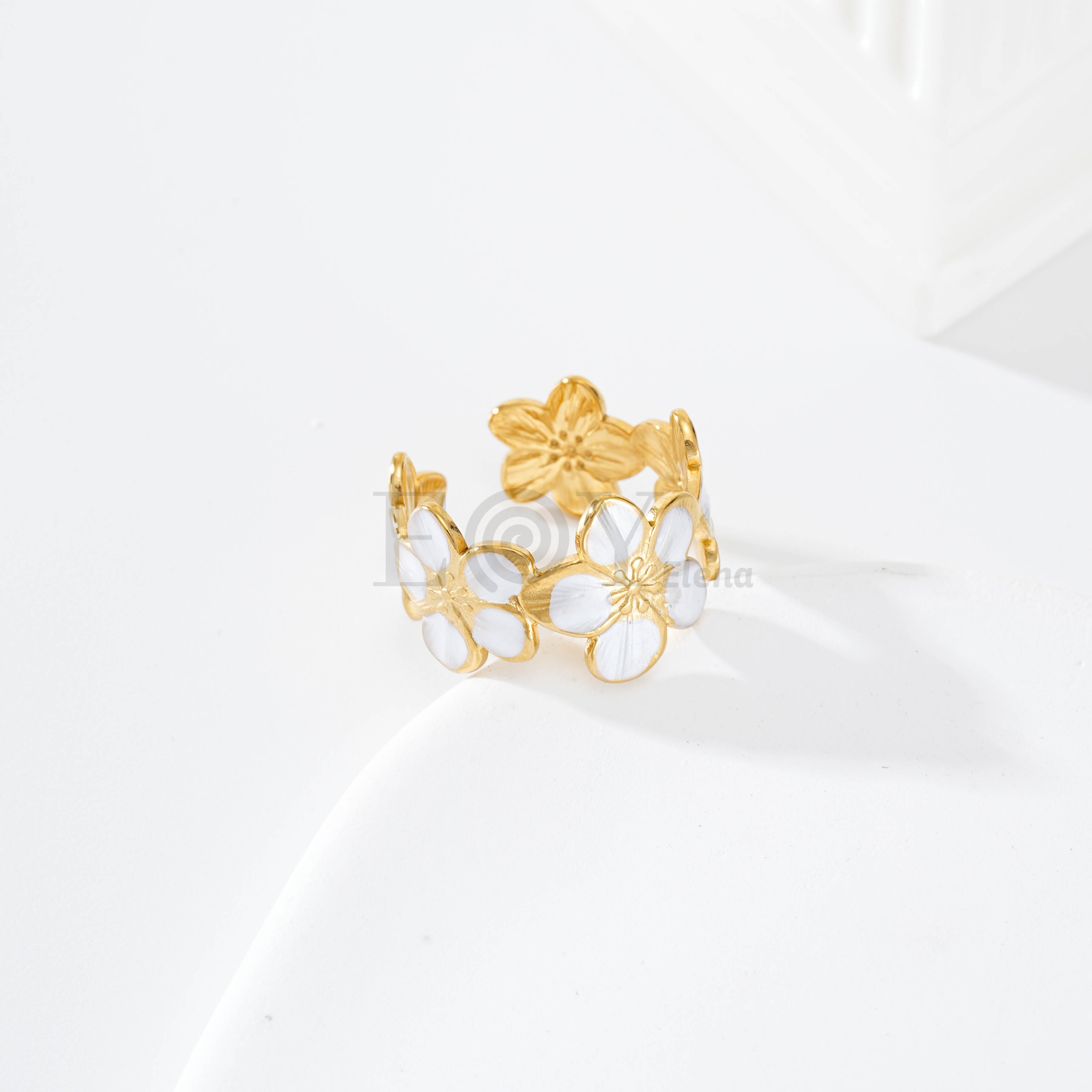 Pack anillos floral