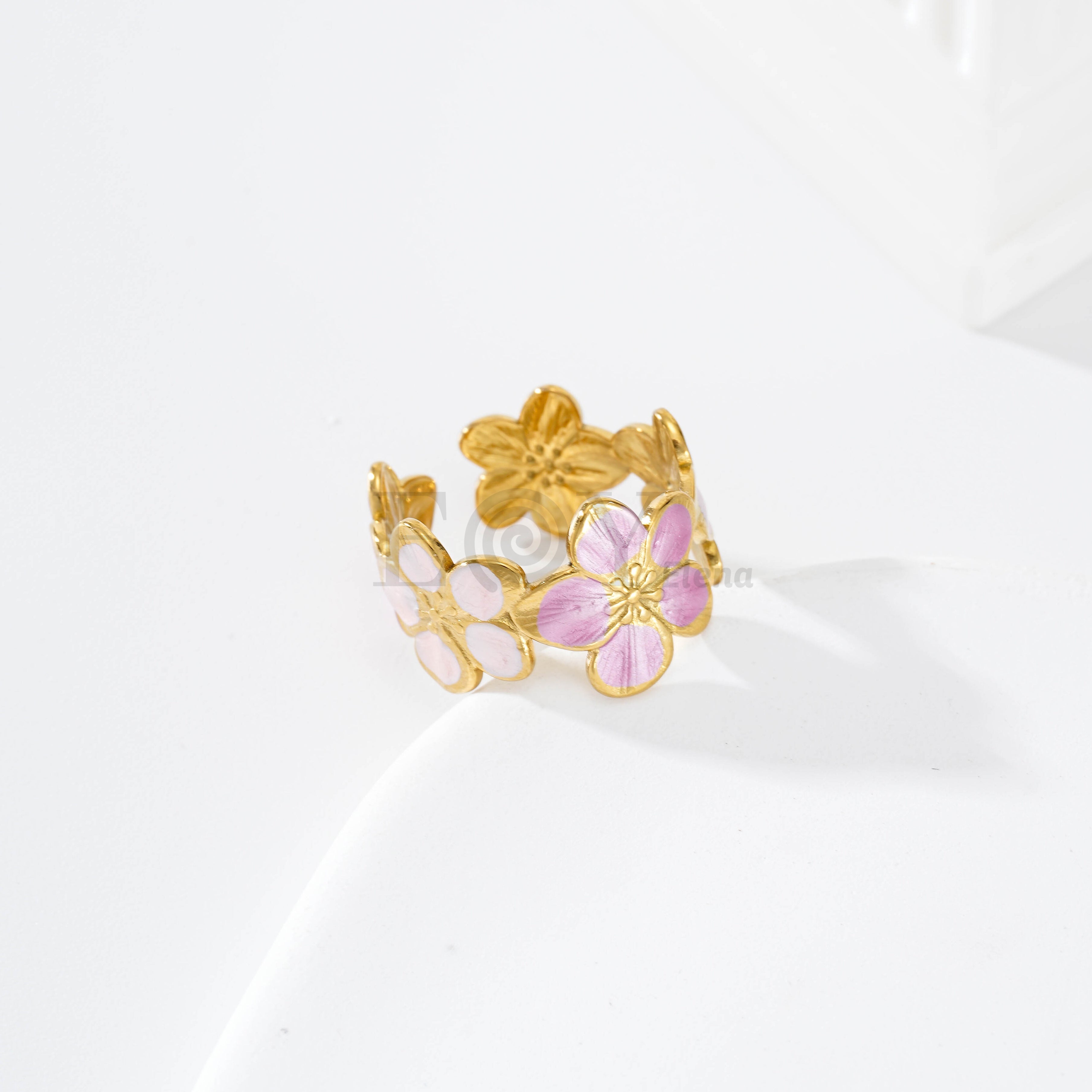 Pack anillos floral