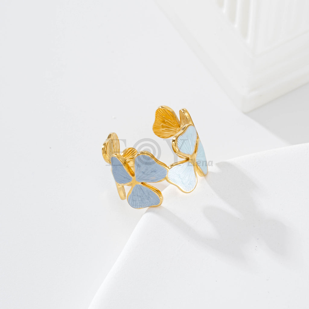 Pack anillos pétalos