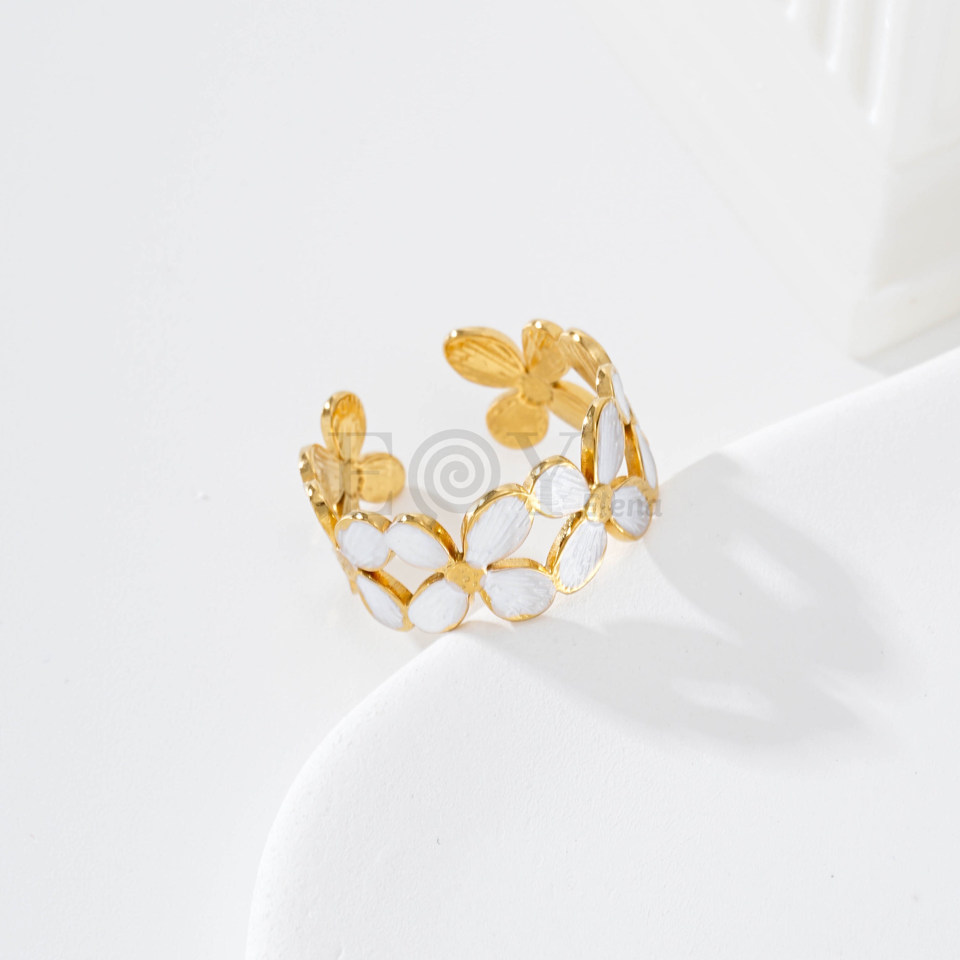 Pack anillos flor