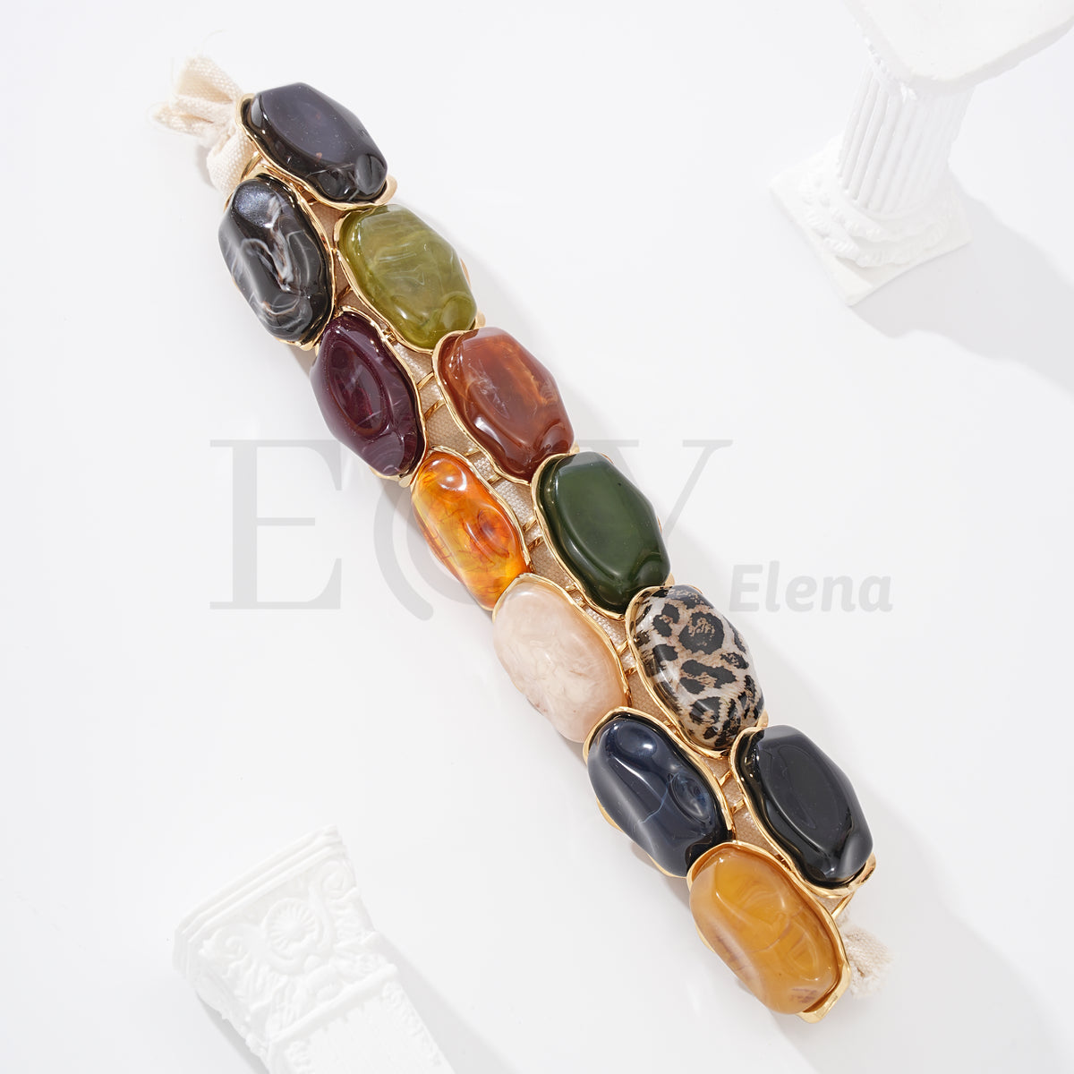 Pack anillos piedras de acero