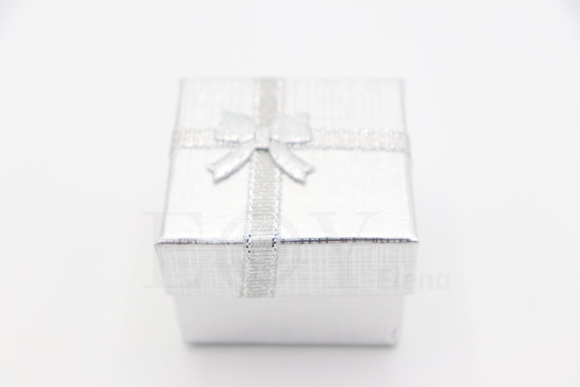 Cajitas anillo gris 5x5cm 24uds