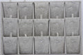 Expositor gris collar y anillos 36x24cm