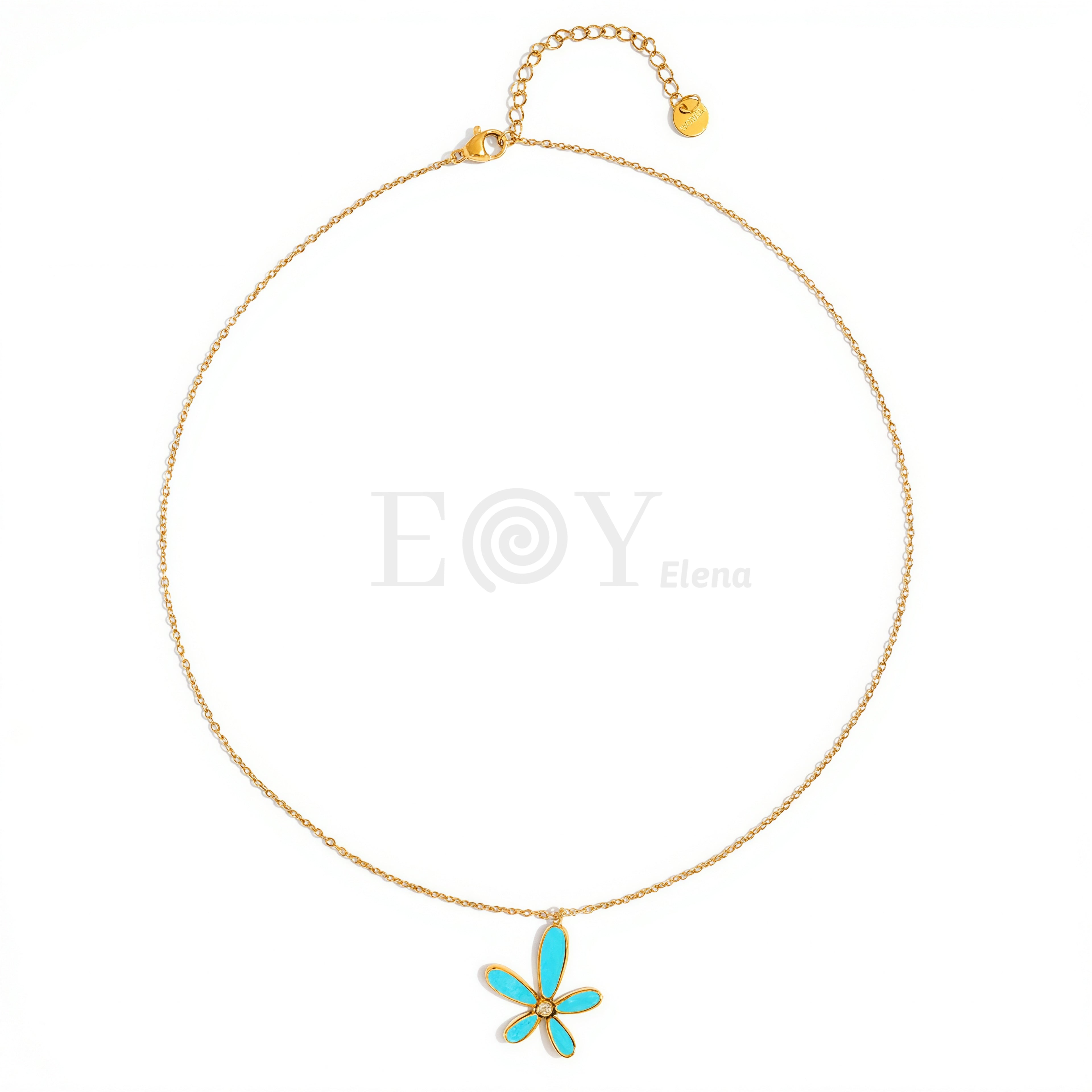 Collar flor color