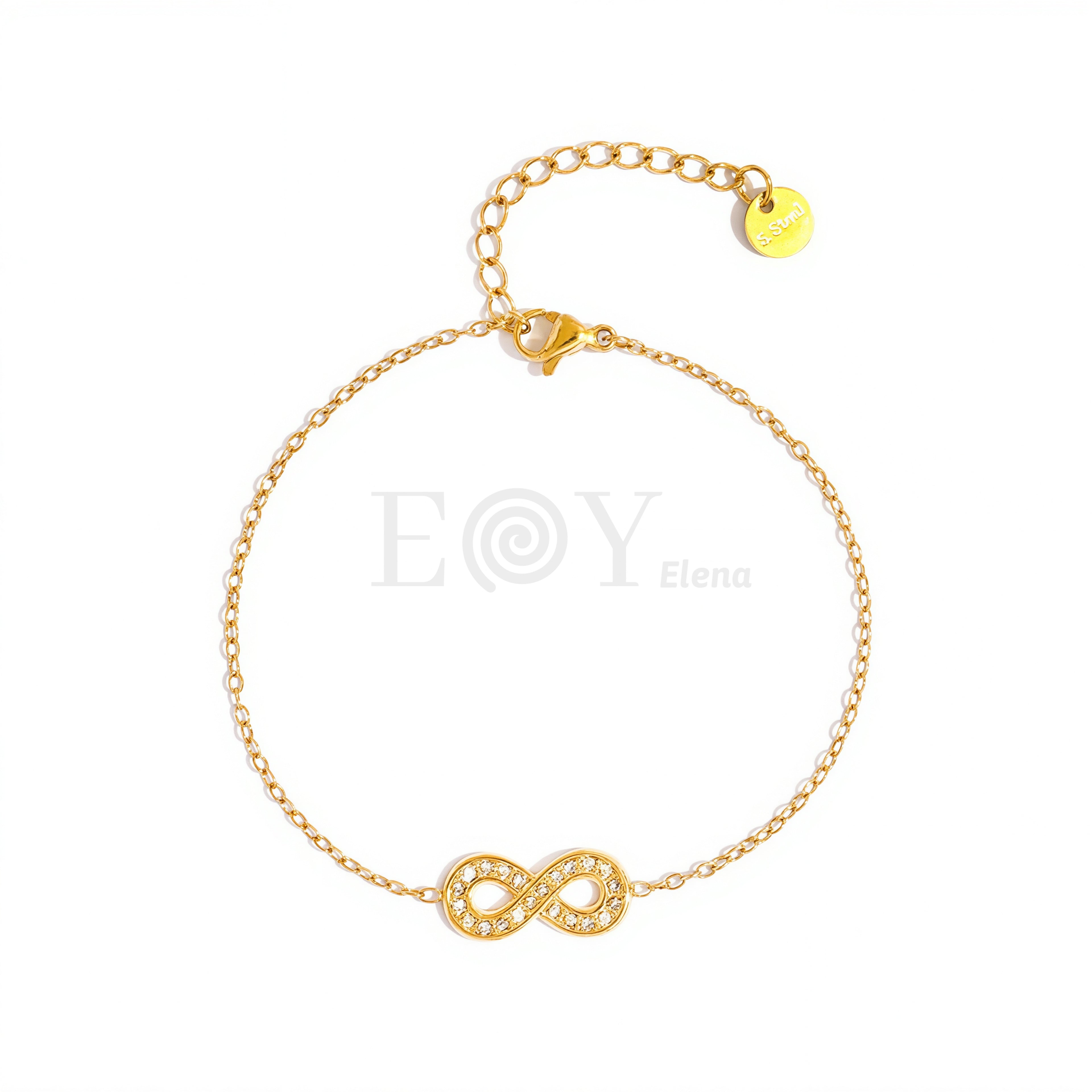 Pulsera infinito circonitas