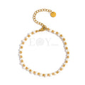 Pulsera perlas y bolas