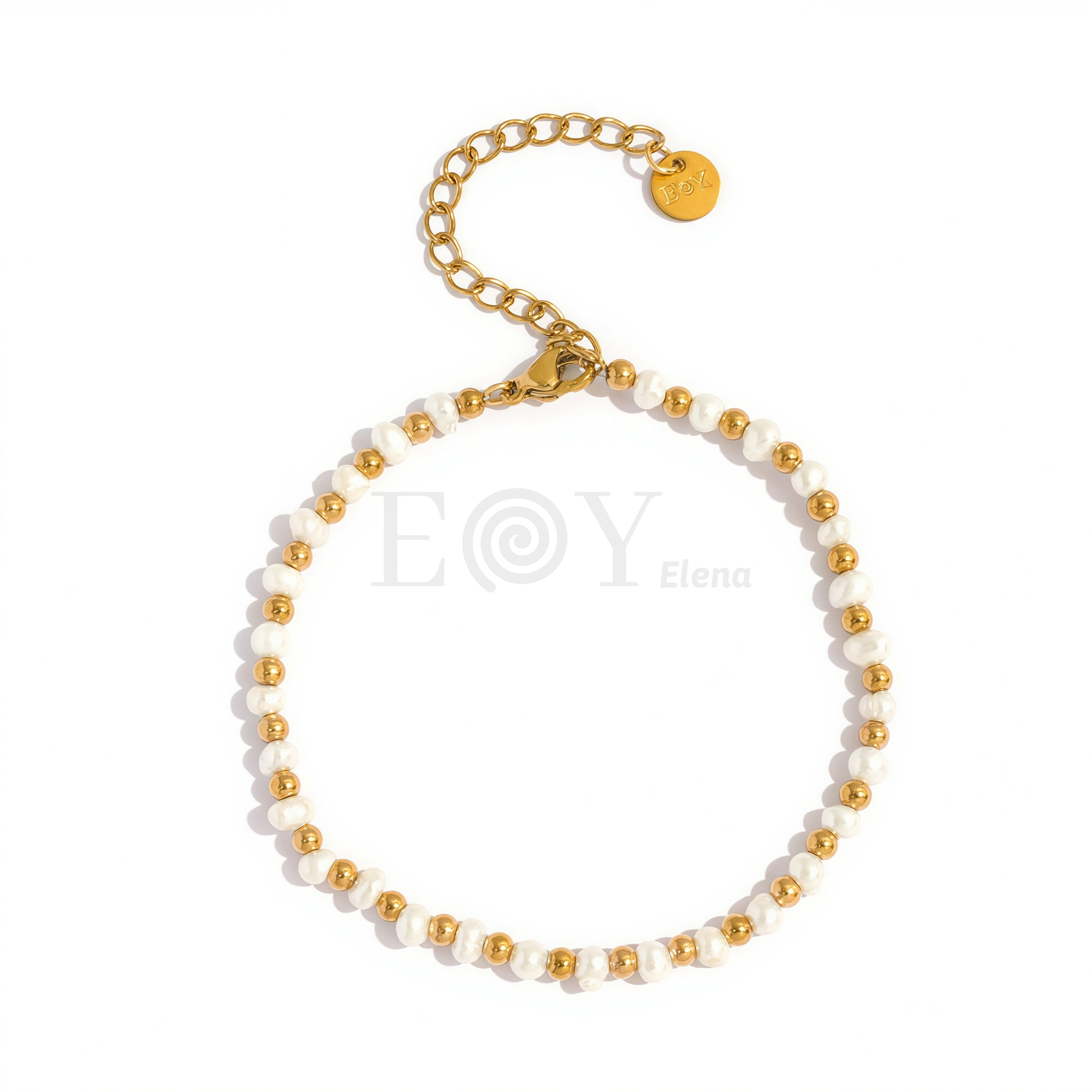 Pulsera perlas y bolas