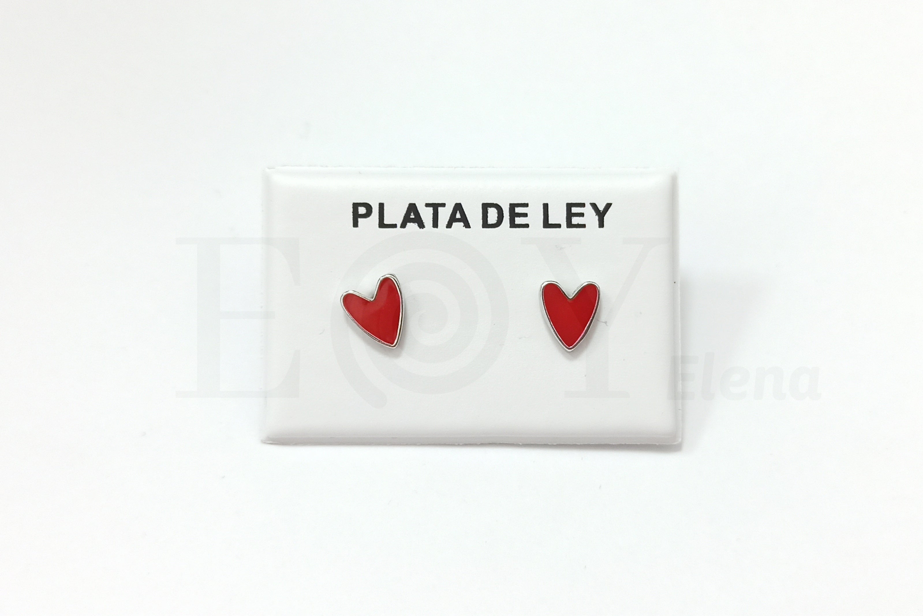 Cartón plata de ley para pendientes de pincho 100uds