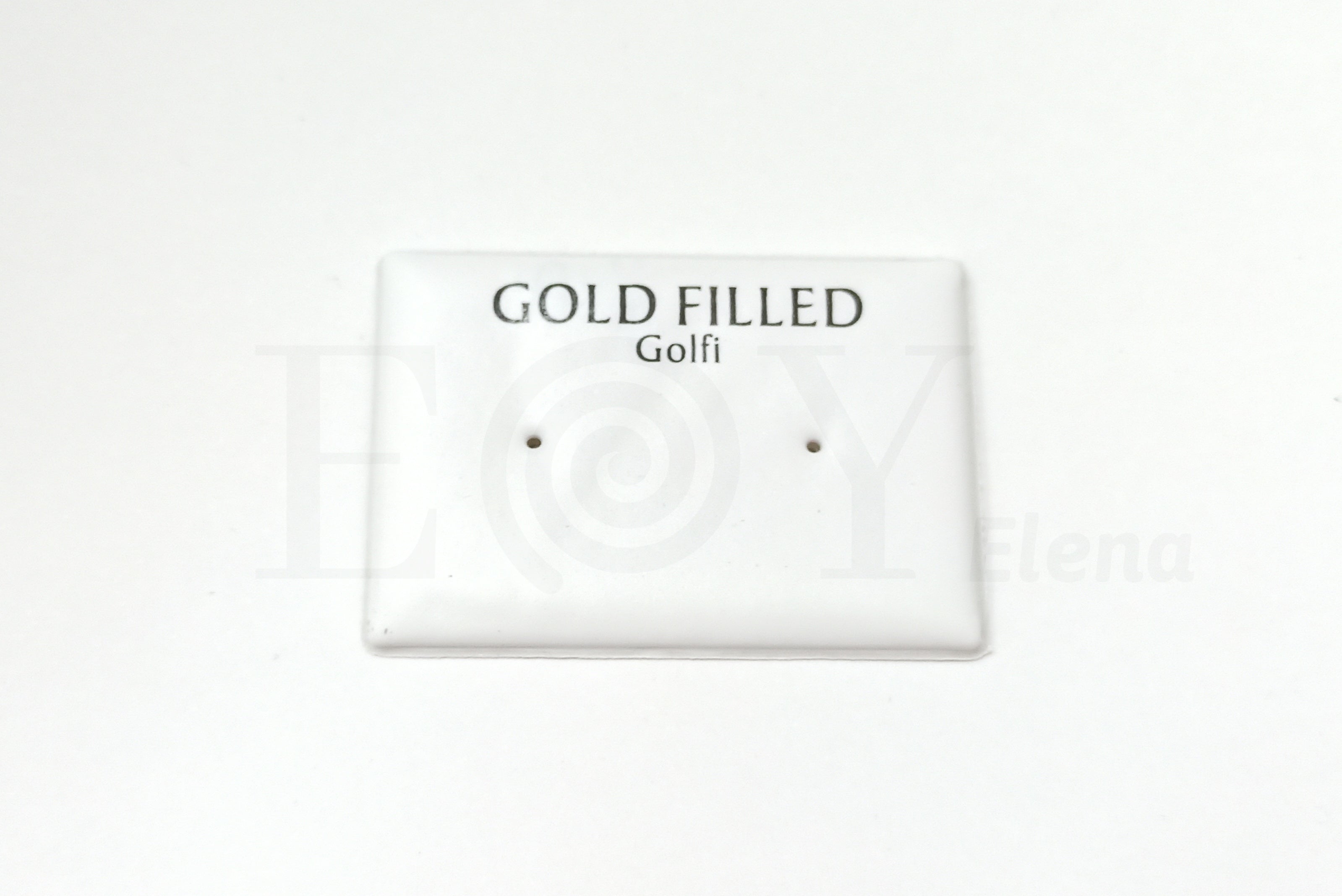 Cartón Goldfield pequeño para pendientes de pincho 100uds