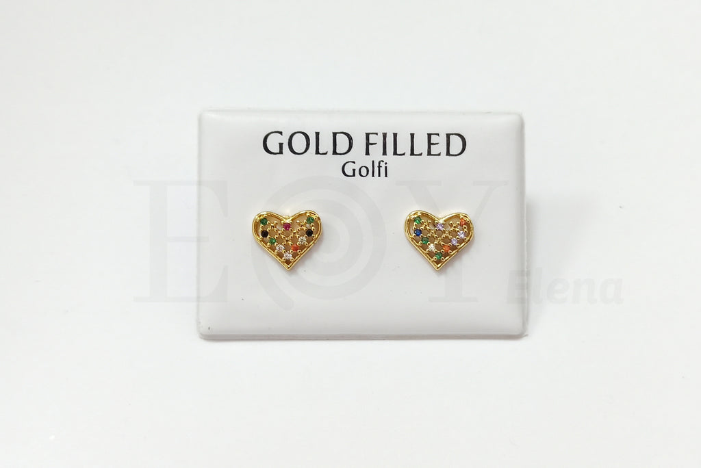 Cartón Goldfield pequeño para pendientes de pincho 100uds